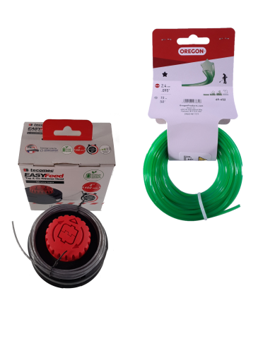 Głowica TECOMEC easy feed + Żyłka 2,4mm 15m-11476