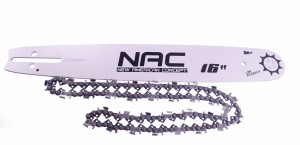 Prowadnica 16" NAC + łańcuch tnący 66ECH