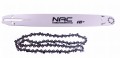 Prowadnica 18" NAC + łańcuch tnący 72 ECH-11622