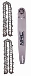Prowadnica NAC .325 16" + 2x Łańcuch NAC 66E
