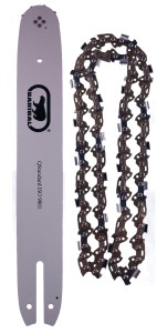 Prowadnica Baribal B35-11-38-074 + łańcuch 1,1 50E