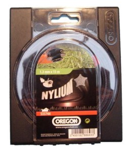 Żyłka tnąca 3mm x 15m OREGON NYLIUM - gwiazdka