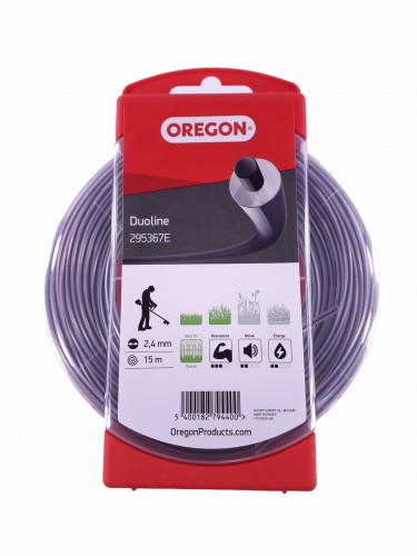 Żyłka tnąca 2,4mm x 15m OREGON Duoline-11049