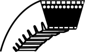 Pasek klinowy Stihl TS400 - napęd tarczy przecinar