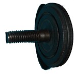 ŚRUBA NOŻA KOSIARKI ELE. NAC N1F460JS GRUBY GWINT