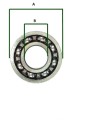 Łożysko wału korbowrgo 6202 pilarki NO-CS38-10598