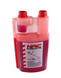Olej NAC 1L półsyntetyk do mieszanki z dozownikiem