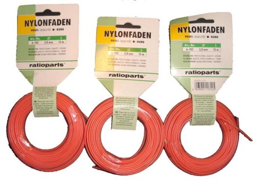 Żyłka tnąca profesional 2mm 15m czerwona-392