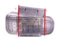 Osłona bocznego wyrzutu (zamykająca) NAC S/X/W510/-8707