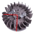 Koło magnesowe z zabier. metalow NAC SPS01-45 (NT)-7607