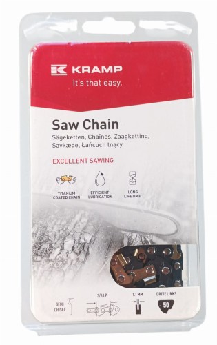 Łańcuch 3/8 1,1 50 ogniw z tytanową powłoką półdłu-14597