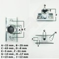 Adapter noża z nacięciem na seger UR-LS48575EX-6217