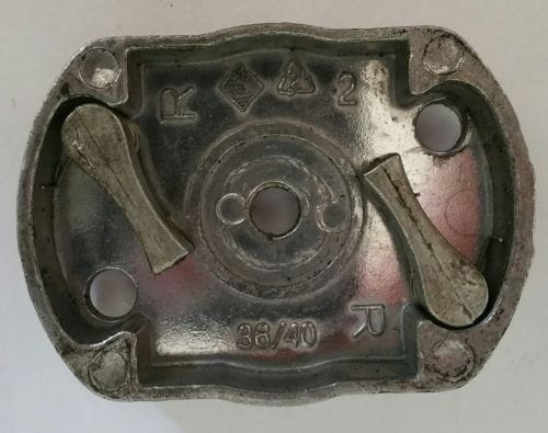 Podstawa płytka rozrusznika z zabierakami z rozbió-5399