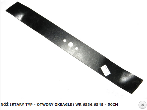 Nóż kosiarki NAC WR6536, 6548 mulczujący stary typ-5516