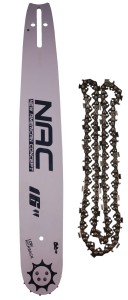 Prowadnica + łańcuch do piły NAC 16" 40cm .325 1,5