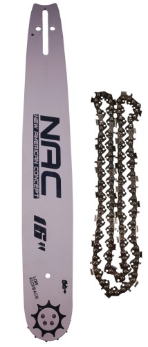Prowadnica z łańcuchem do piły NAC 40cm 16 cali .3-14224
