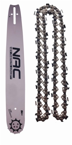 Prowadnica NAC .325 18" +  Łańcuch NAC 72E-12695
