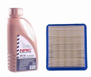 Zestaw olej SAE30 NAC 0,6 + FILTR QUANTUM