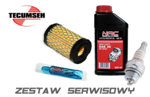 Zestaw obsługowy silnika TECUMSEH SPECTRA CENTURA