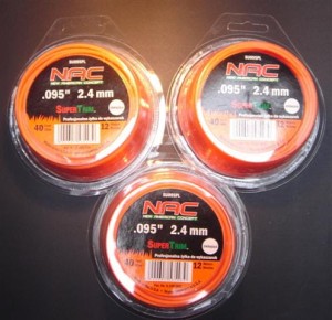 Żyłka tnąca 2,4mm x 12m PROFESIONALNA okrągła