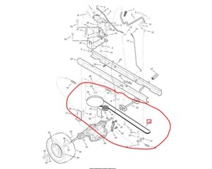 Pasek BELT-V-MOTION DRIVE 037X87MA