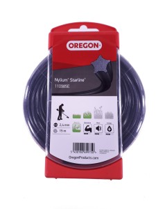 Żyłka tnąca 2,4mm x 15m OREGON NYLIUM - gwiazdka