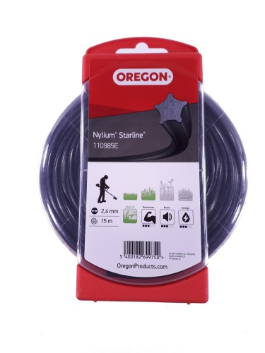 Żyłka tnąca 2,4mm x 15m OREGON NYLIUM - gwiazdka-11047