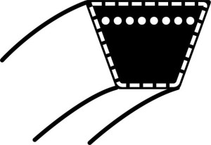 Pasek klinowy Castelgarden TC102H/TC122H | Stiga E