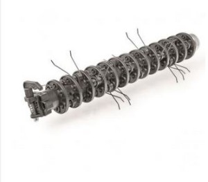 Wałek areatora MTD 34/37cm z sprężynkami