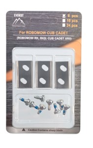 NÓŻ ROBOMOW RK, RKS; CUB CADET XRS KPL. 8szt EVERE