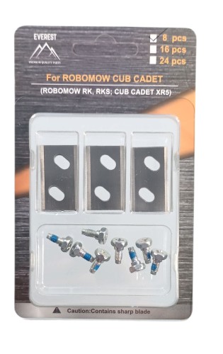 NÓŻ ROBOMOW RK, RKS; CUB CADET XRS KPL. 8szt EVERE-14540