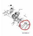 Pasek klinowy odśnieżarki  MTD 754-0101A-5257