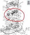 PASEK NAPĘDU NOŻY "G" 107 CM 4011-M6-0062 -5371