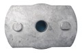 Mocowanie, adapter, piasta noża + klin DY164PMB-772