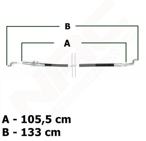 LINKA HAMULCA KOSIARKI URSUS I HYUNDAI ///L33 -9408