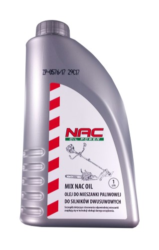 Olej do mieszanik NAC półsyntetyczny 1L(CZERWONY)-7715