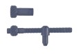 Napinacz łańcucha kpl. 3 - częściowy 57mm - długi-7133
