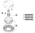 Głowica żyłkowa M10X1LW Stihl FS200/FS45-2360