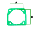 Komplet uszczelek do piły NAC CST61 TT-CS61-10905