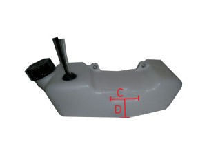 Zbiornik paliwa kpl. WLBC430B; WLBC520B