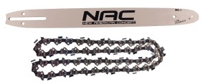 Prowadnica 14" NAC + Łańcuch NAC 3/8 1,3 52E