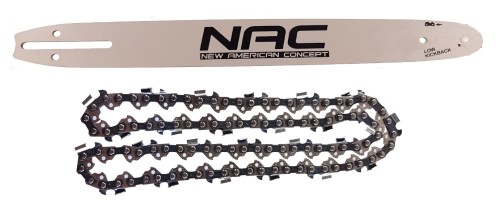 Prowadnica 14" NAC + Łańcuch NAC 3/8 1,3 52E-10430