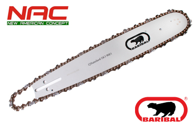 Zestaw BARIBAL: prowadnica 15" + 2 x łańcuch 064E -2507